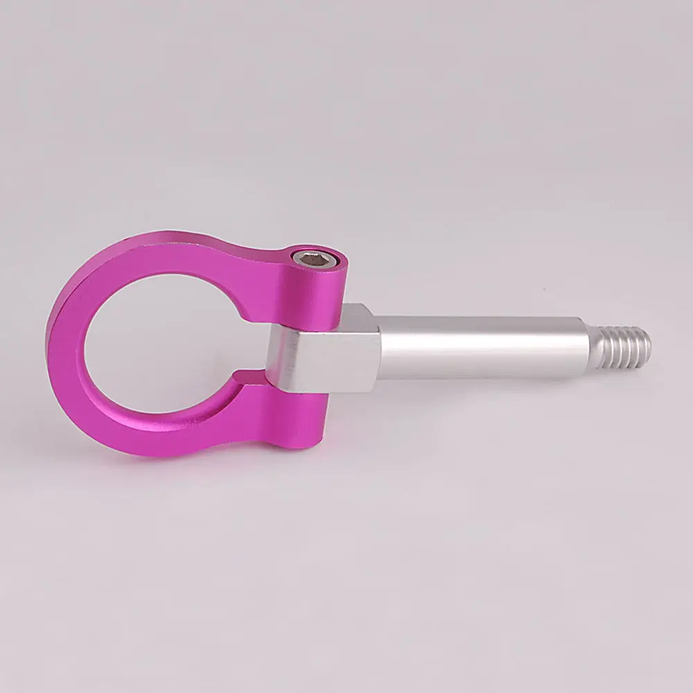 Bbq @ fuka الألومنيوم سيارة الجبهة الوفير برغي سباق cnc tow hook towing وضع عدة ل فورتو