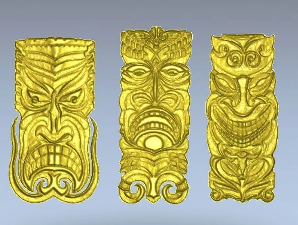 3d модель рельеф для ЧПУ в STL файл mask_3|3d model relief|3d relief modelfor cnc |