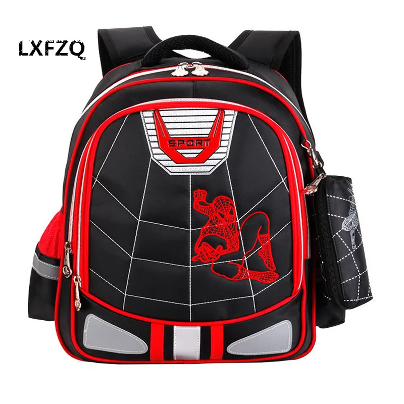 

3D children school bags or thopedic schoolbag kids backpacks spider school backpack Boys Primary school backpack sac enfant
