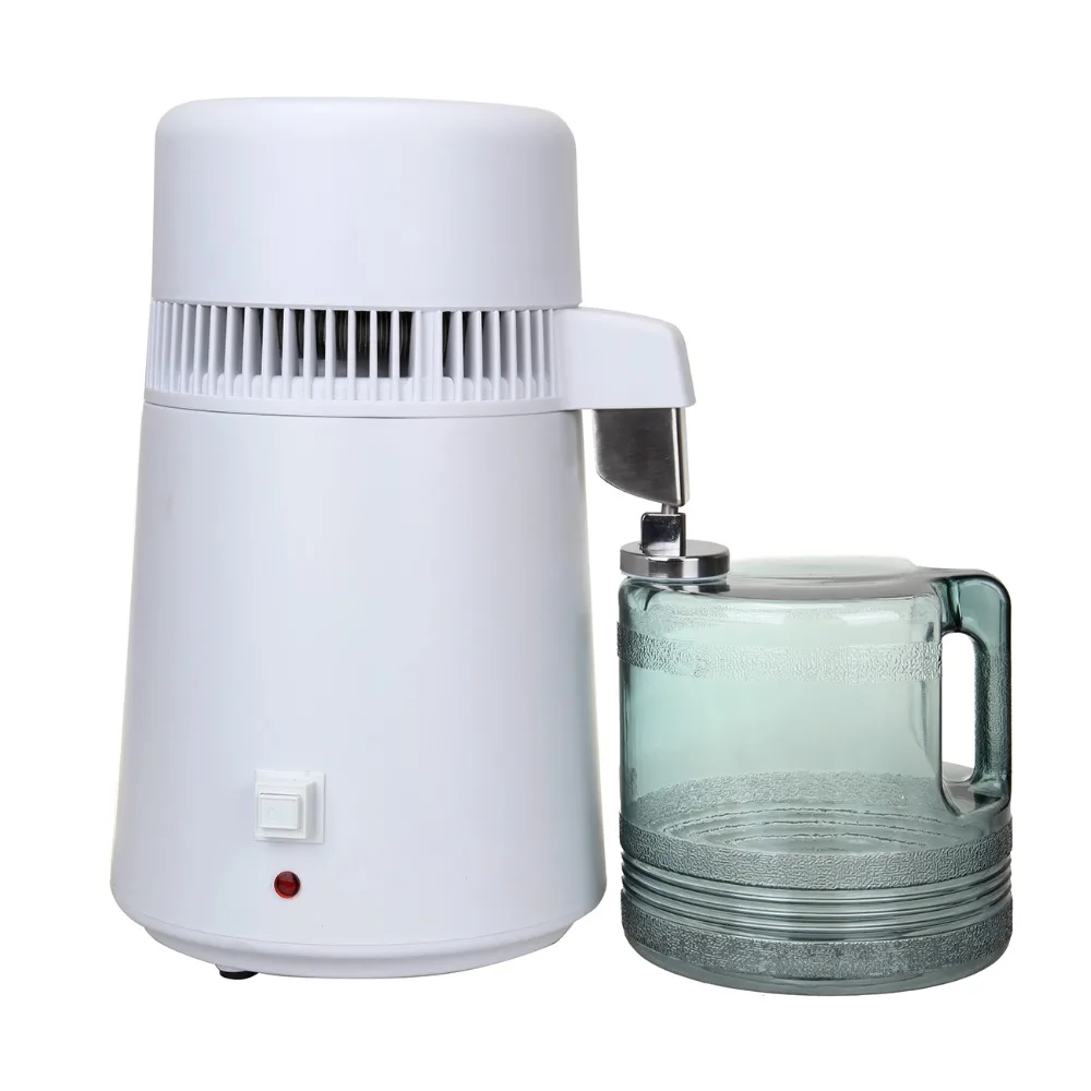  (Ship from EU) 4L Pure Water Distiller Filter Machine Purifier Filtration Hospital Home Office Kitc - 32266097521