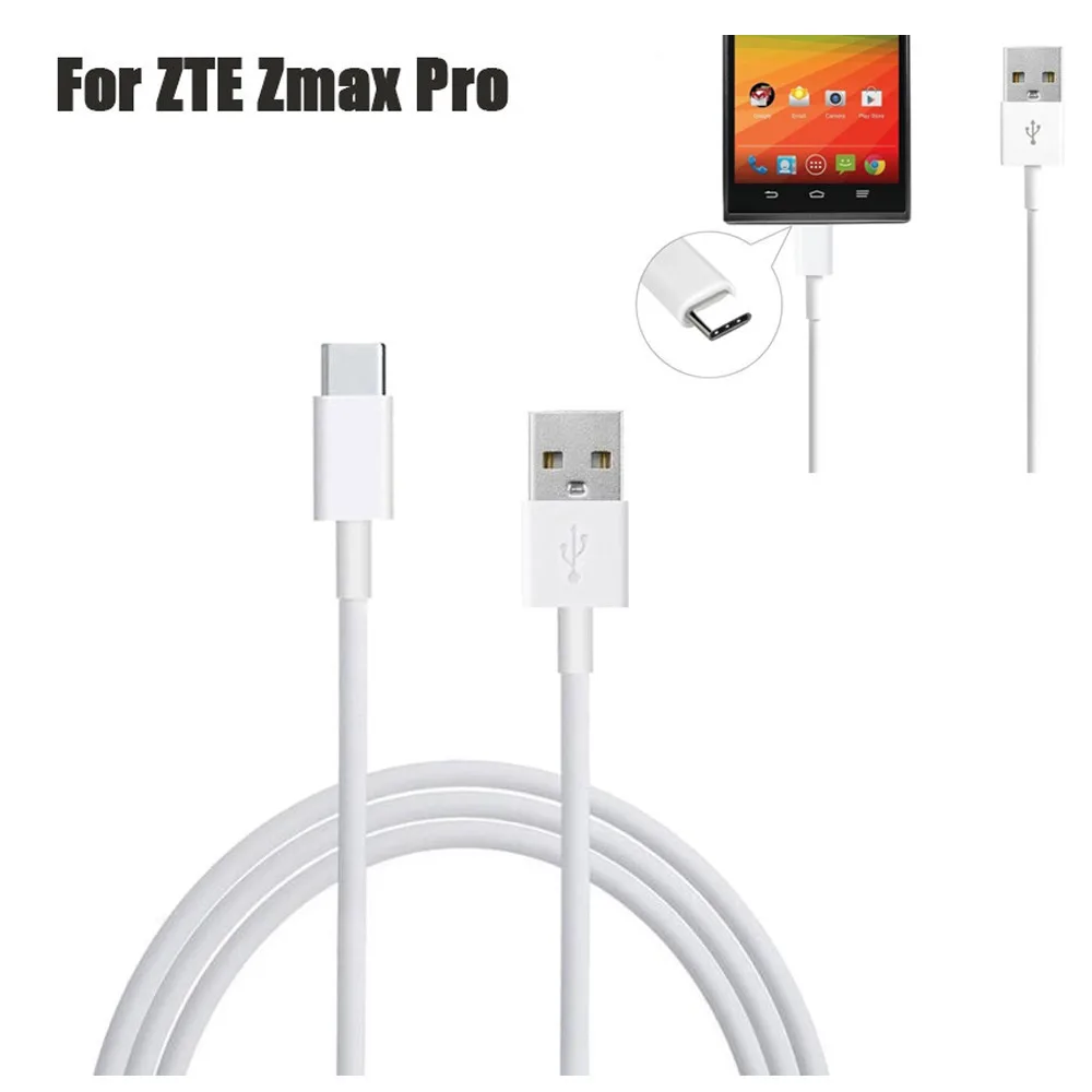 C type c подходит для телефонов lg samsung huawei xiaomi USB-C USB 3,1 type c кабель для зарядки и передачи данных для zte Zmax Pro Z981 z7