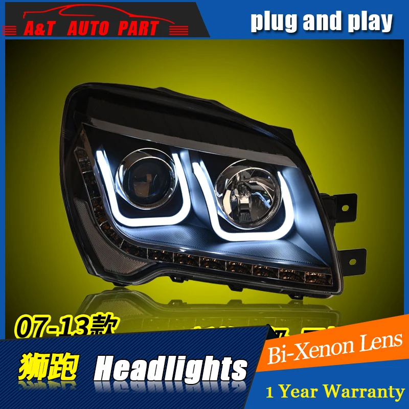 Car Styling For Kia Sportage headlight assembly For Sportage LED head