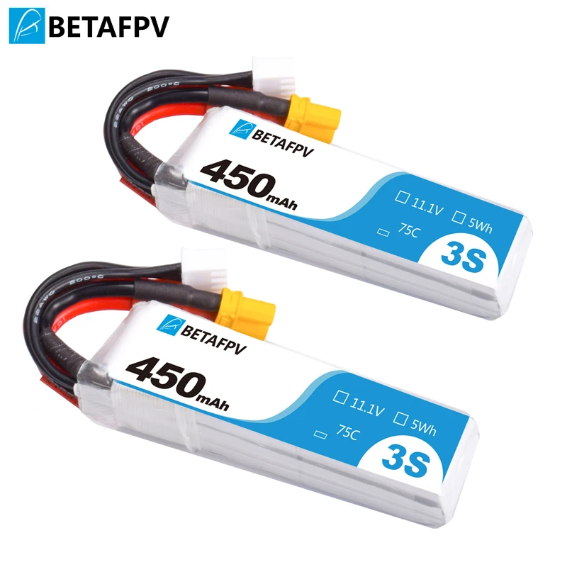 450mAh 3S 75C Lipo батарея(2 шт