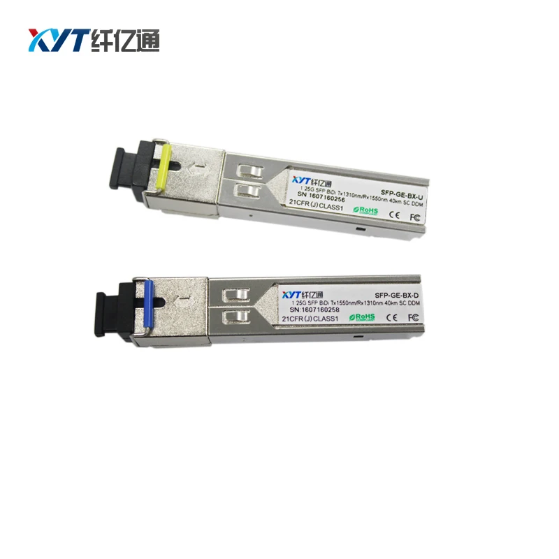 3 пары 1 25 ГБ/сек. 1310/1550nm SC соединитель волоконно оптический SFP приемопередатчик 40