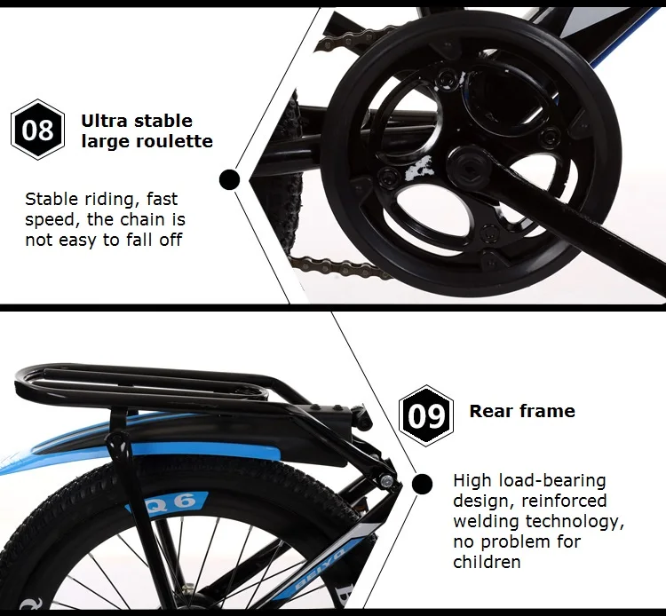 Детский велосипед горный велосипед ребёнка 18 дюймов 20 дюймов/22/24 дюйма От 6 до 14 лет обувь для мужчин и женщин велосипедов