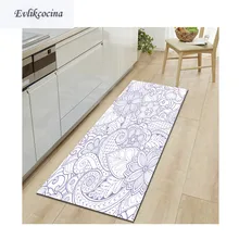 Синяя линия цветы ТАПИС салон абсорбирующий коврик для ванной области коврик для гостиной спальни пол ковер Tapete Infantil