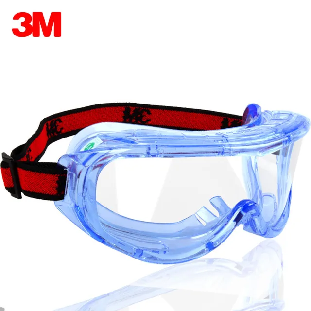 3M 1623AF Safety Goggles Anti-Impact and Anti chemical splash Glasses Goggle Laboratory Labor Eye Protection Riding Anti-sand