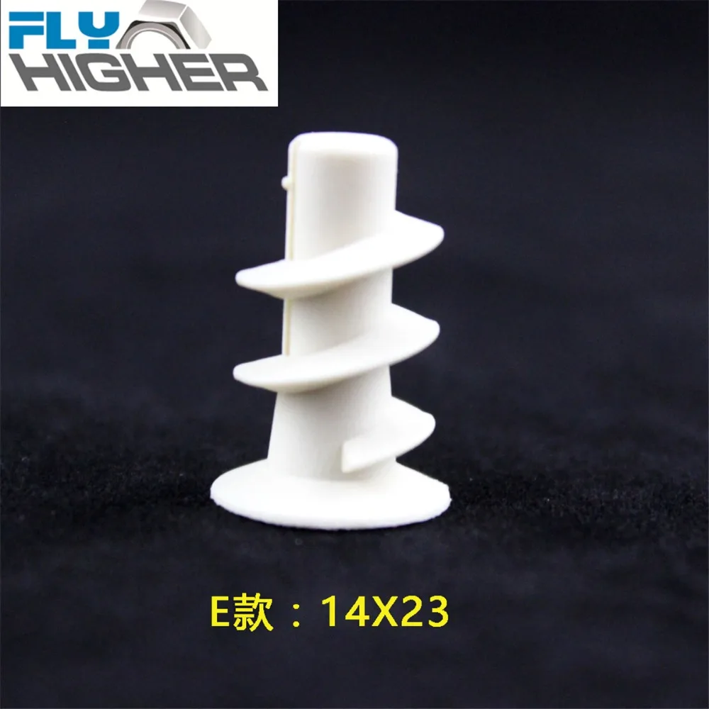 14x23 nylon Easy Self Drilling Drywall Anchor for curtain rods and