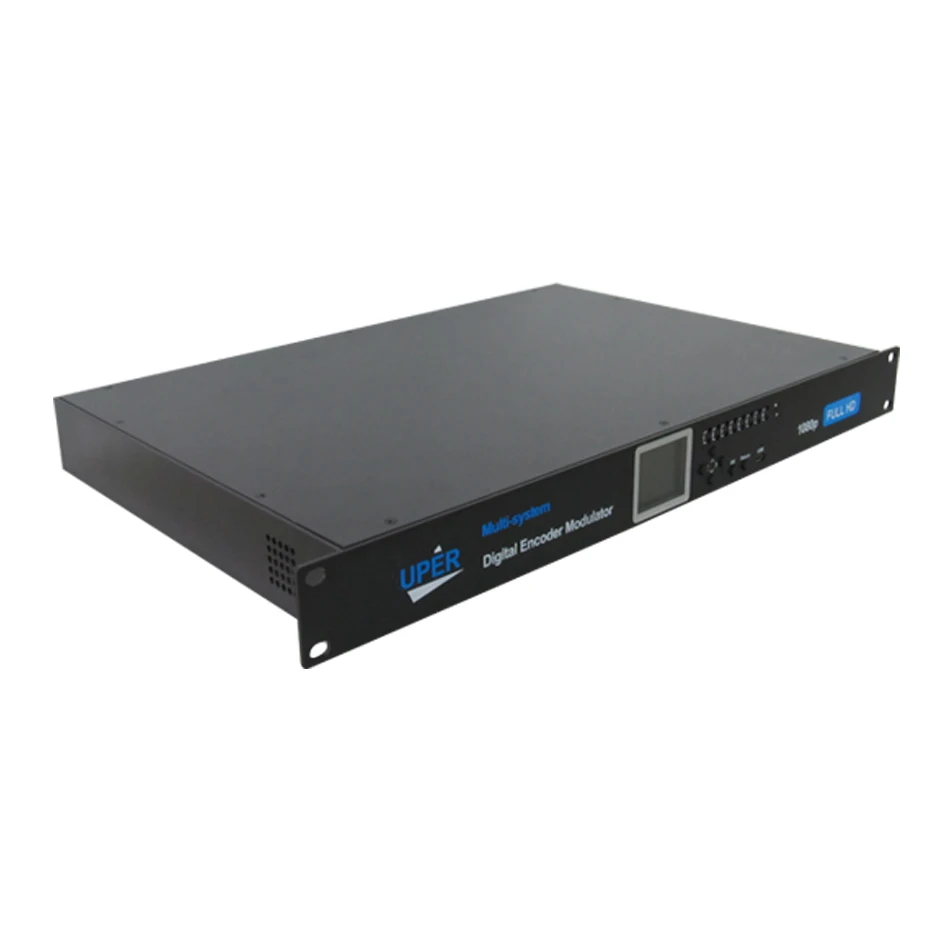 

1U Rack 6 channels HDMI to DVB-T HD digital TV Encoder Modulator 6 Route Digital RF Modulator DVB-T 1080P RF Transmitter 228HT6