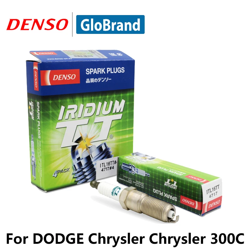 4pieces/set DENSO Car Spark Plug For DODGE Chrysler 300C Double Iridium ...
