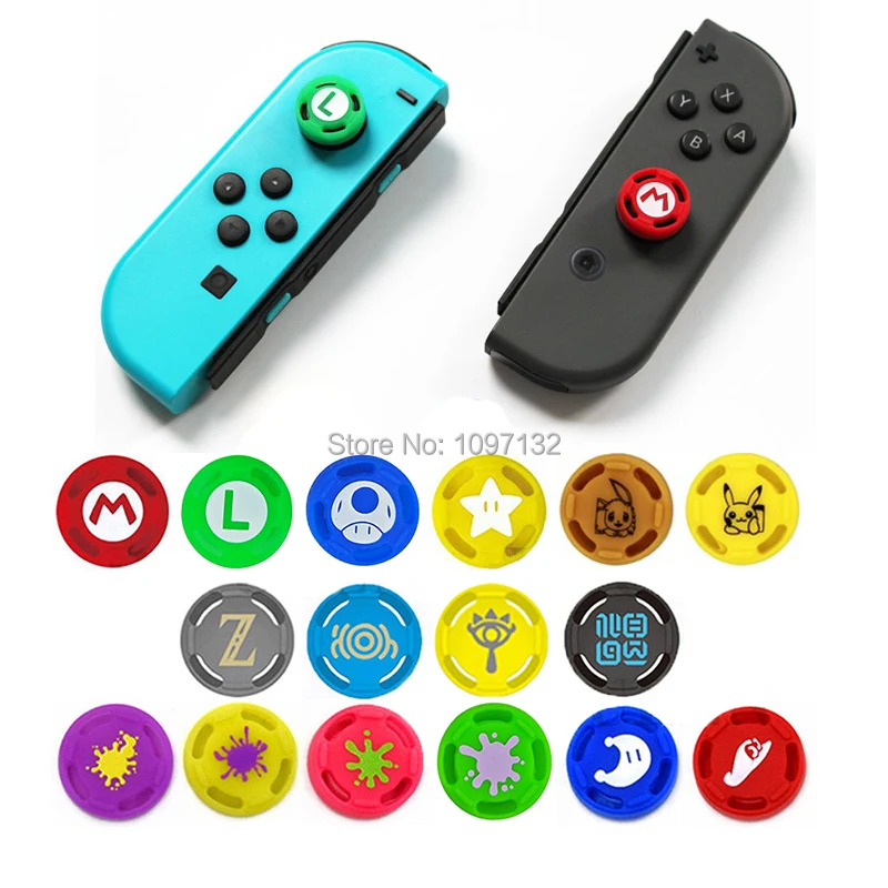 400 pcs Silicone Grips for Nintend Switch NS JoyCon Controller Joystick Cover Joy-Con Analog Thumb Stick Cap | Электроника