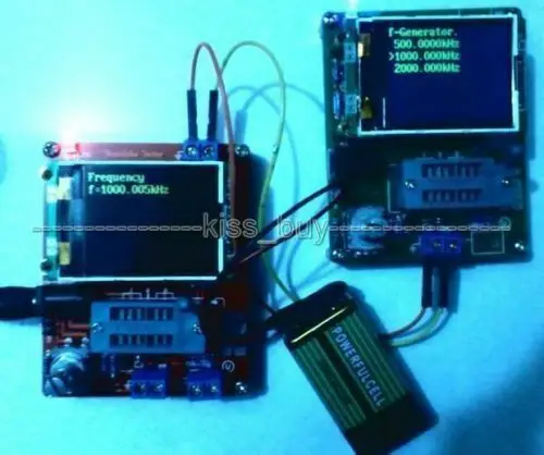 DYKB многофункциональный TFT LCD GM328 Транзистор тестер LCR Диодная емкость ESR метр ШИМ