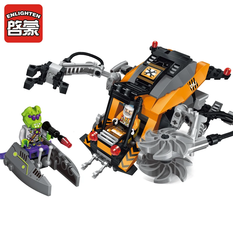 1609 224pcs Vehicle Constructor Model Kit Blocks Compatible LEGO Bricks Toys for Boys Girls Children Modeling