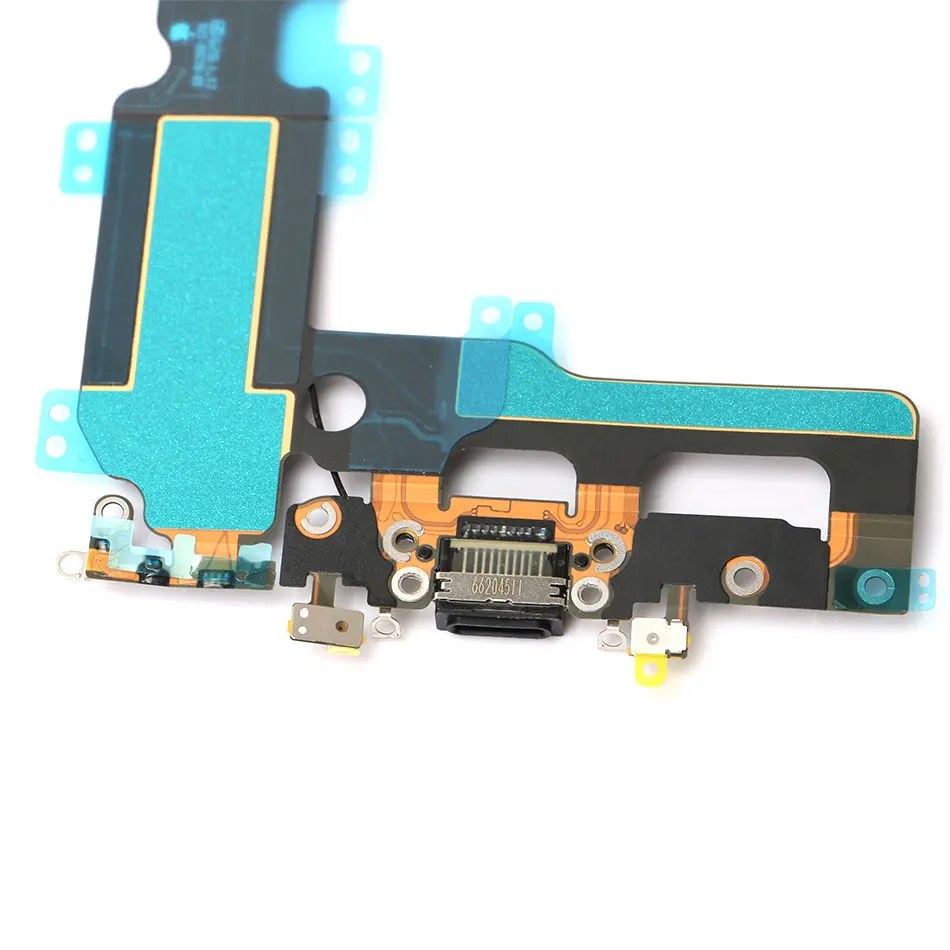 5pcs lot Charging Port Charger Dock Connector With Headphone Jack Audio Mic Antenna Flex Cable For iPhone 7 plus