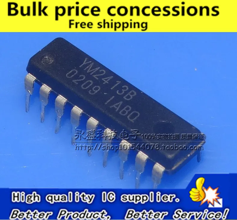 Бесплатная доставка 50 шт./лот YM2413 UM2413 U2413 MY2413 YM2413B DIP-18 IC | Электроника