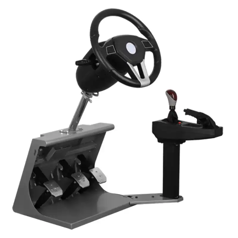 Computer game steering wheel car driving simulator training aircraft