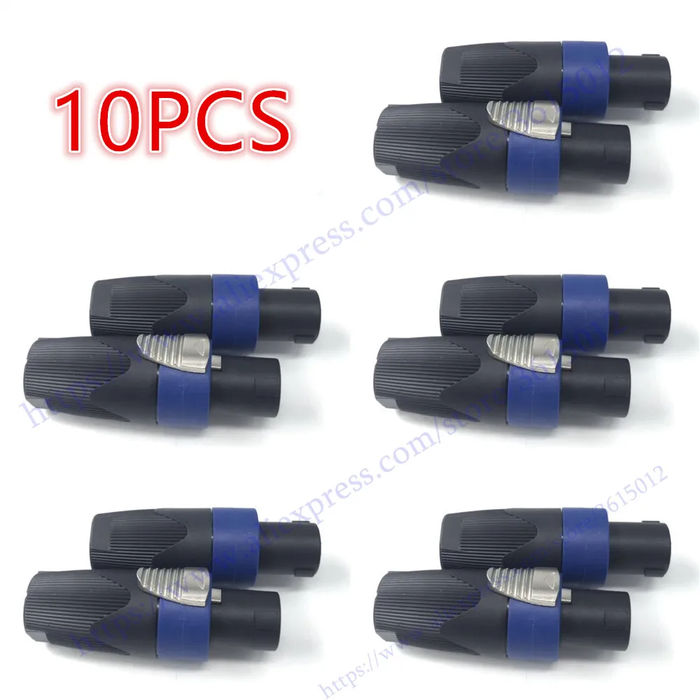 

Drop shipping! 10X Speakon connector 4-core speaker plug for Neutrik NL4FC Professional