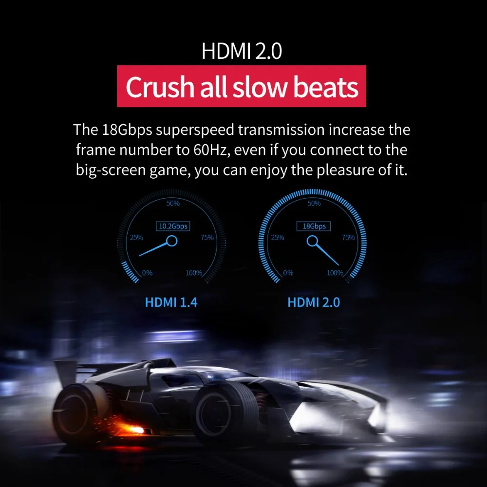 ORICO 4 K 3D الذهب مطلي HDMI كابل الفيديو كابل HDMI 1.4 HDMI 2.0 كابل ل HD TV كمبيوتر محمول LCD PS3 العارض