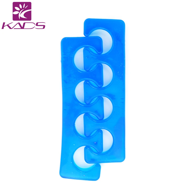 KADS 10 pairs/set Silicone Toe Separator Nail Art Manicure Jari Kaki Perawatan Braces Mendukung Kuku DIY Alat 2 pcs/pair