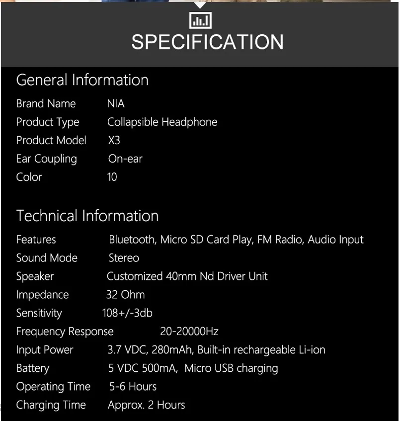 NIA X3 гарнитура Беспроводной стерео Bluetooth наушники fone de ouvido bluetooth гарнитура с микрофоном Поддержка TF карта fm-радио наушники