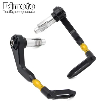

BJMOTO Universal 7/8 Inches 22mm CNC Handlebar Protector Aluminum Brake Clutch Protect Motorcycle Lever Guard Proguard