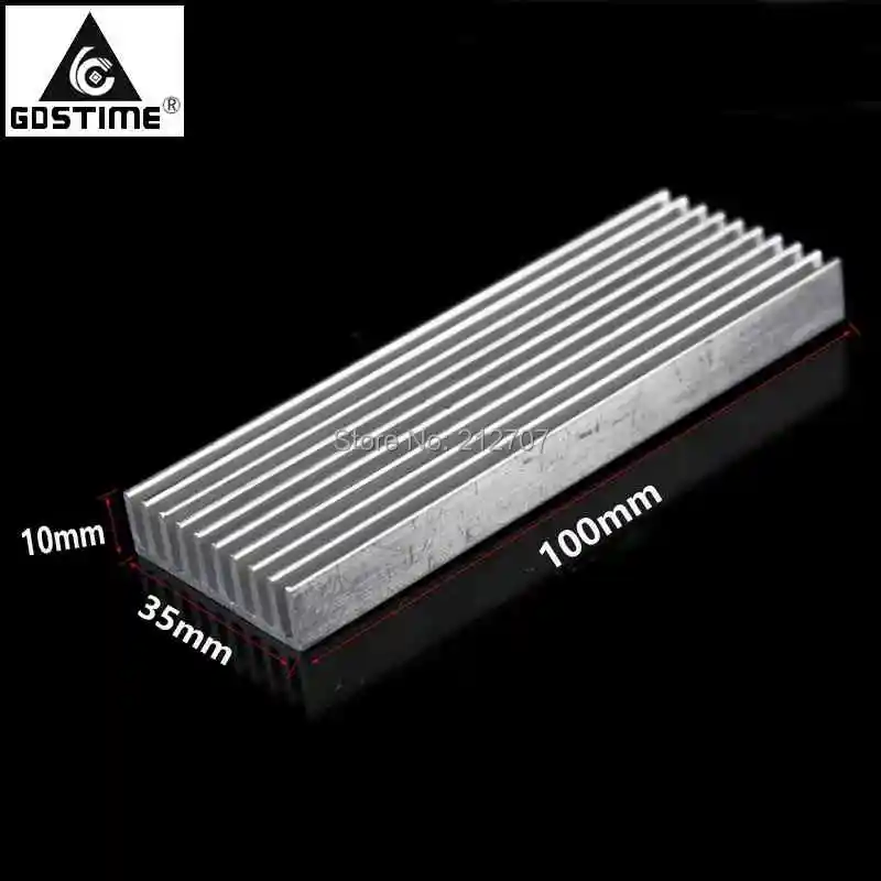 100x35x10mm HEATSINK(4)