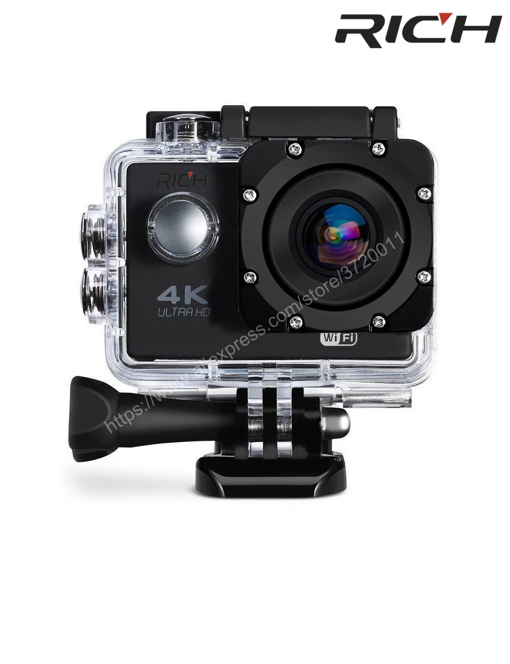2018 RICH F5 экшн камера WiFi 1080P 170D Len 2 0 LCD на шлем go подводная профессиональная
