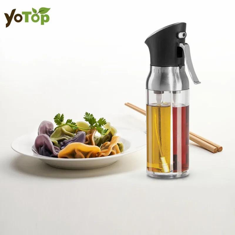 YOTOP 2 in 1 Olive Oil Sprayer Barbecue Spray Bottle Fine Mist Vinegar