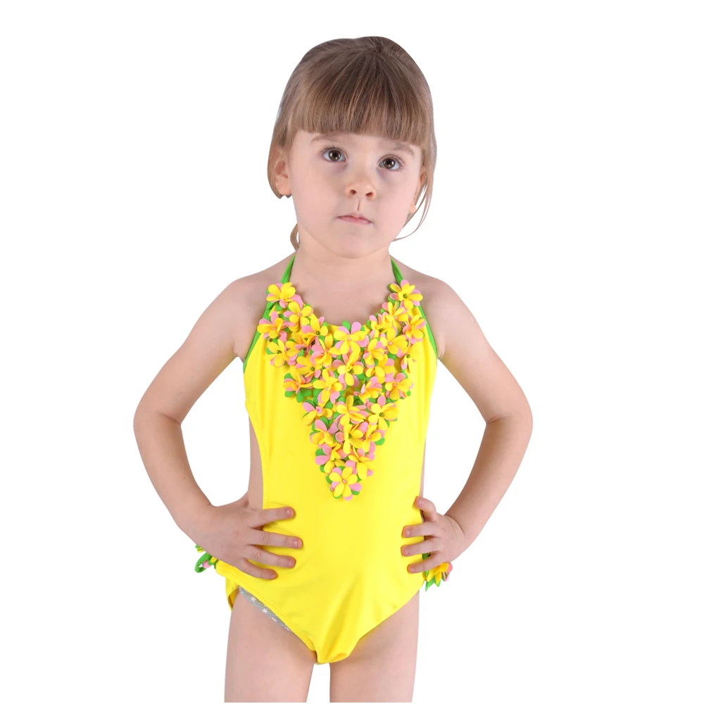 Children's bathing suit plain children's swimwear in Children's One