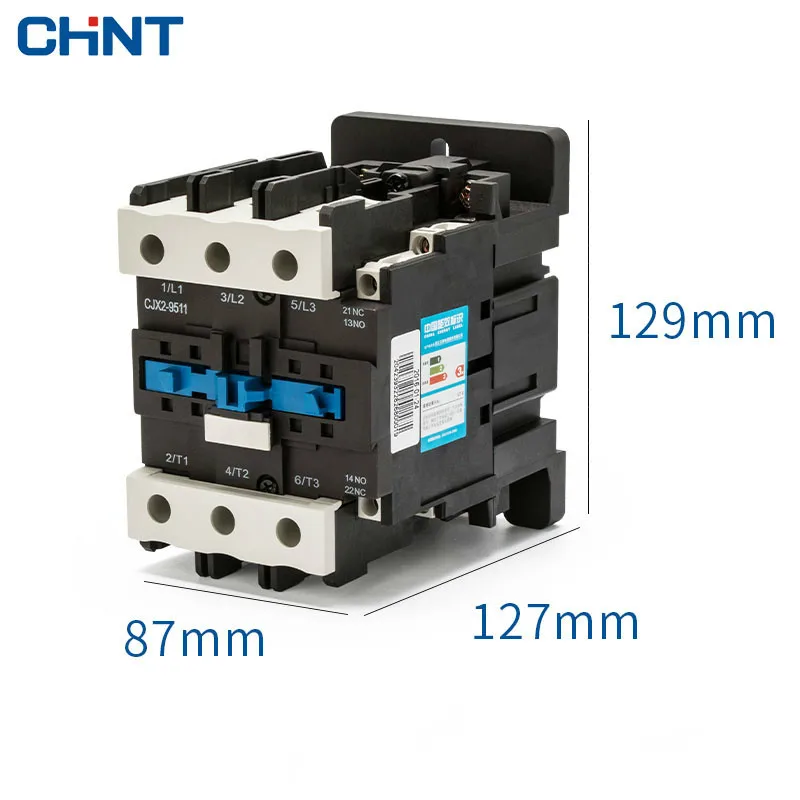 CHINT AC Контактор 95a CJX2-9511 LC1 CJX4 220 V 380 V 95 безопасности