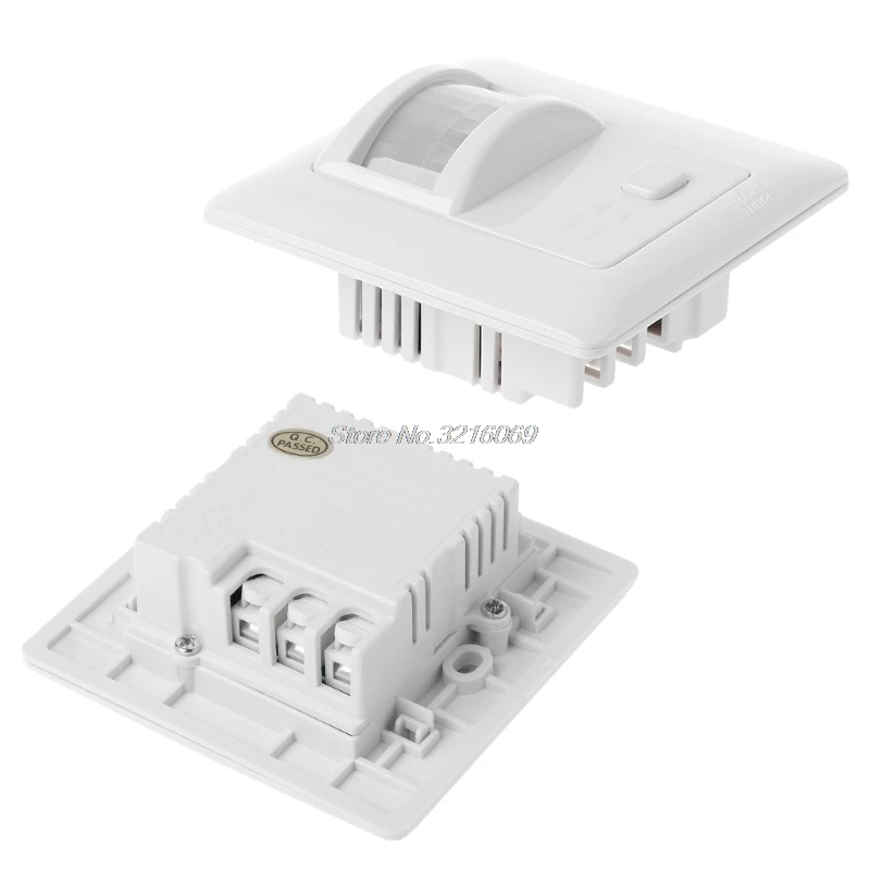  IR Infrared Motion Sensor Automatic Light Lamp Switch 200V-250V AC New Whosale&Dropship - 32894394154
