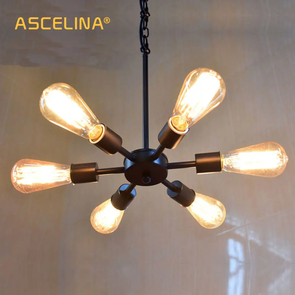 

Industrial Pendant Light Vintage pendant Lamp Spider pendant light LED hanging lamp Restaurant bar cafe decoration light fixture