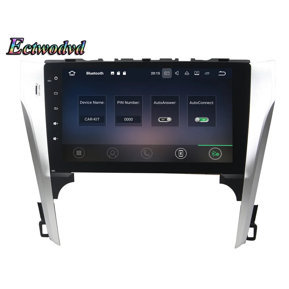 Top Ectwodvd Octa Core 4G RAM 64G ROM Android 9.0 Car Multimedia DVD Player GPS HeadUnit for Toyota Camry 2012 2013 20