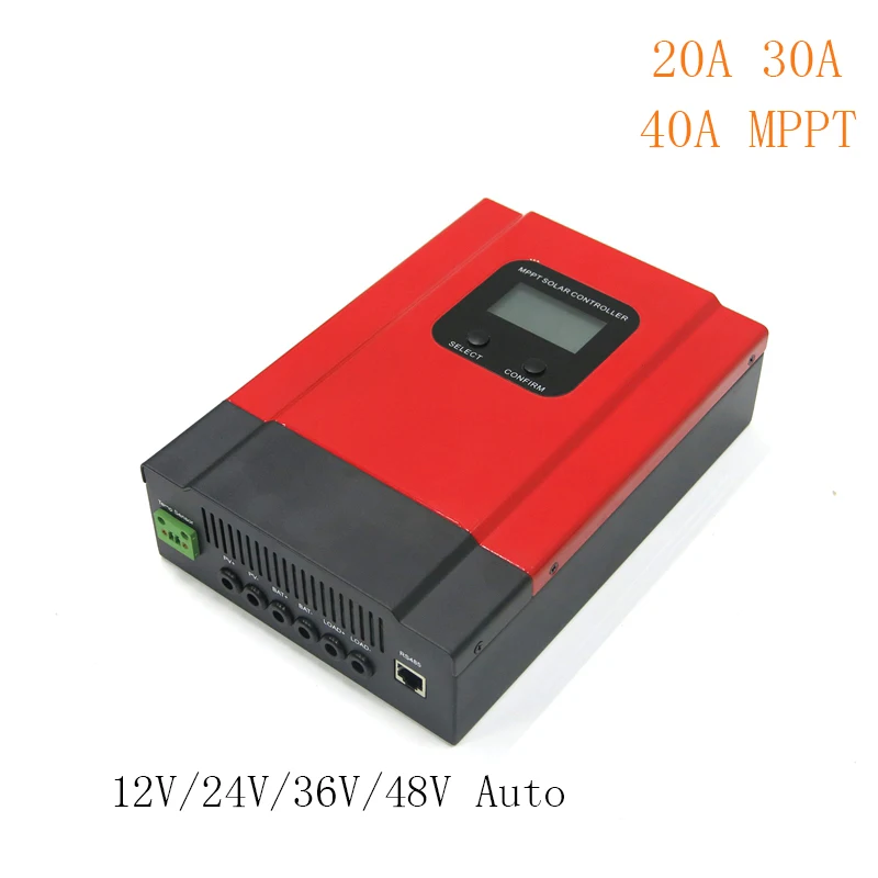 

MAYLAR Esmart3 MPPT 20A 30A 40A Solar Charge Controller 12V 24V 36V 48V Auto Discharge Controller for Max. 150VDC Input