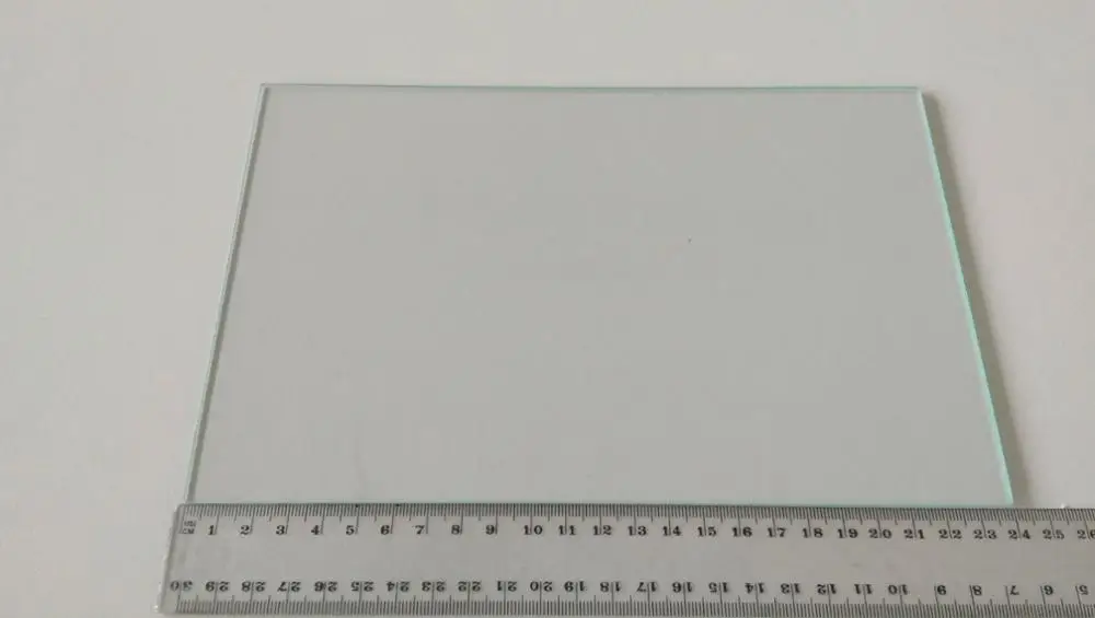 

funssor 232x154mm borosilicate glass plate for Flashforge Dreamer, Pro and Creator for 3D printer spare parts heated bed