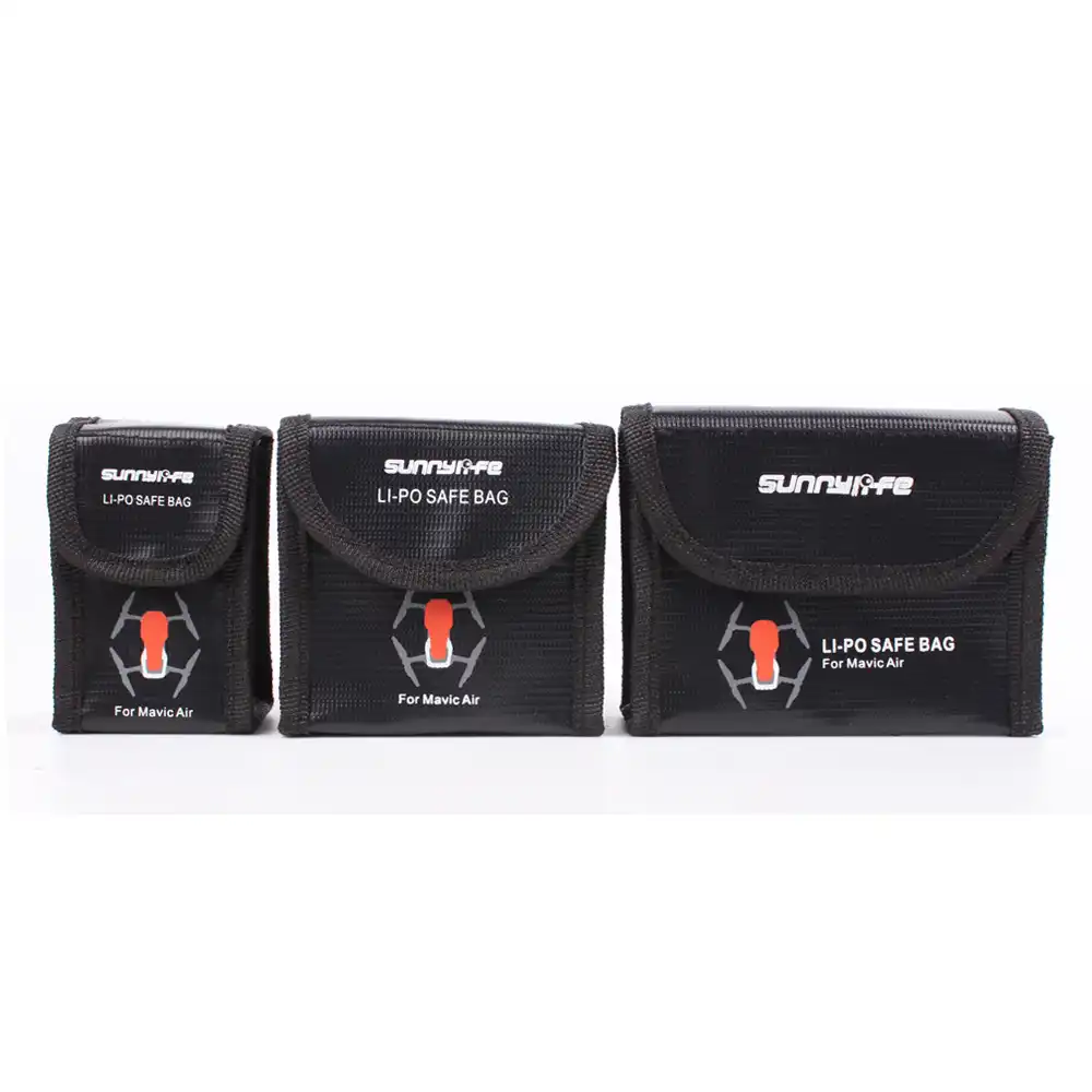 Для DJI MAVIC AIR battery Bag чехол защитный чехол сумка для хранения LiPo Взрывозащищенная безопасная сумка для dji mavic air аксессуар - изображение
