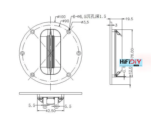 loudspeaker 4 inch