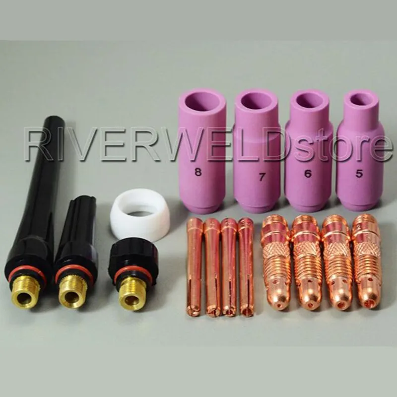 Aliexpress Buy TIG Consumables Accessories KIT TIG Nozzles Back 