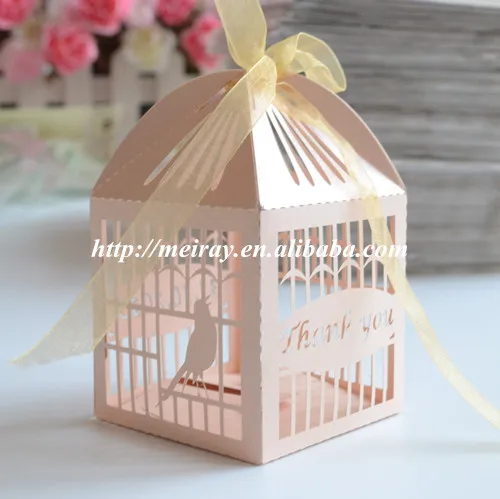 50pcs Laser Cut Indian Wedding Thank You Gifts For Guests Party