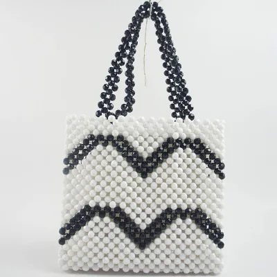 

Fashion Women Lady's Evening Bags Pearl Beads Wedding Bags Handmade Mini Bridal Bag Luxury Party Handbags Free Shipping