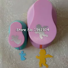 " 1" Ангел форма пробойник отверстие Бумага резак Скрапбукинг школы Бумага перфоратор eva Дырокол ребенок diy пробойник записки