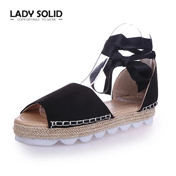 

suede sandals women 35~44 fashion brand 2018 new shoes female summer #JT5598