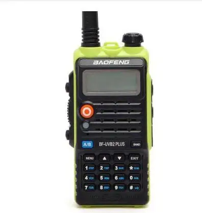 2 шт. Baofeng UV-B2 Plus рация Двухдиапазонная VHF/UHF 8 Вт 128CH двухстороннее радио UVB2 плюс FM Ham CB радио приемопередатчик - Цвет: Green
