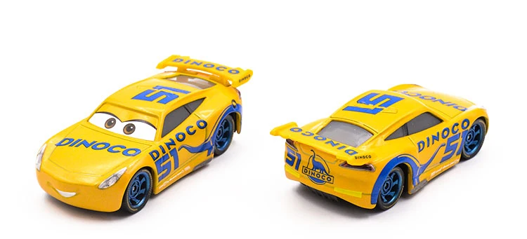 Дисней Pixar тачки 3 для детей Джексон шторм грузовик Молния Маккуин Mack Diecasts игрушечные машинки модели персонажей из мультфильмов рождественские подарки