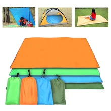 Открытый солнцезащитный водонепроницаемый походный коврик Сверхлегкий брезент портативный Оксфорд пляжный коврик Многофункциональный тент навес одеяло для пикника