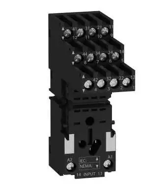 

miniature plug-in relay embase simple socket RXZE2S114M