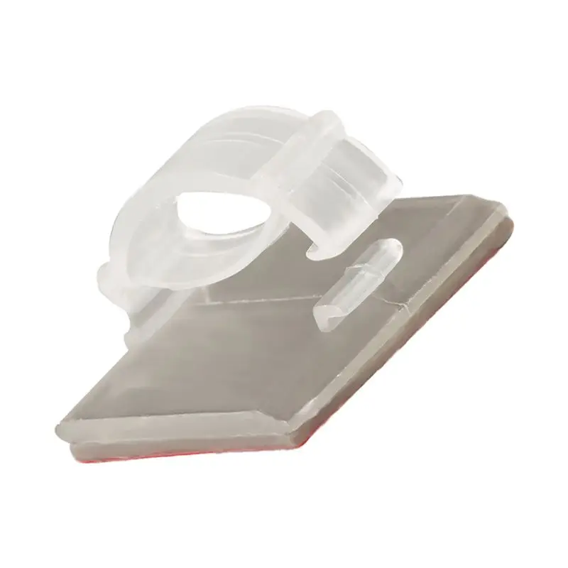 

Little Adhesive Cable Wire Management for Lightweight Wire Bundles, Small Cable for Desk and Wall,Mini Plastic Wire Clips