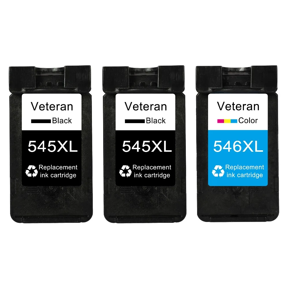 

Veteran PG545 CL546 ink cartridge compatible for Canon PG 545 546 PG-545 pixma MG2950 MG2550 MG2500 MG3050 MG3051 MG2400 MX495