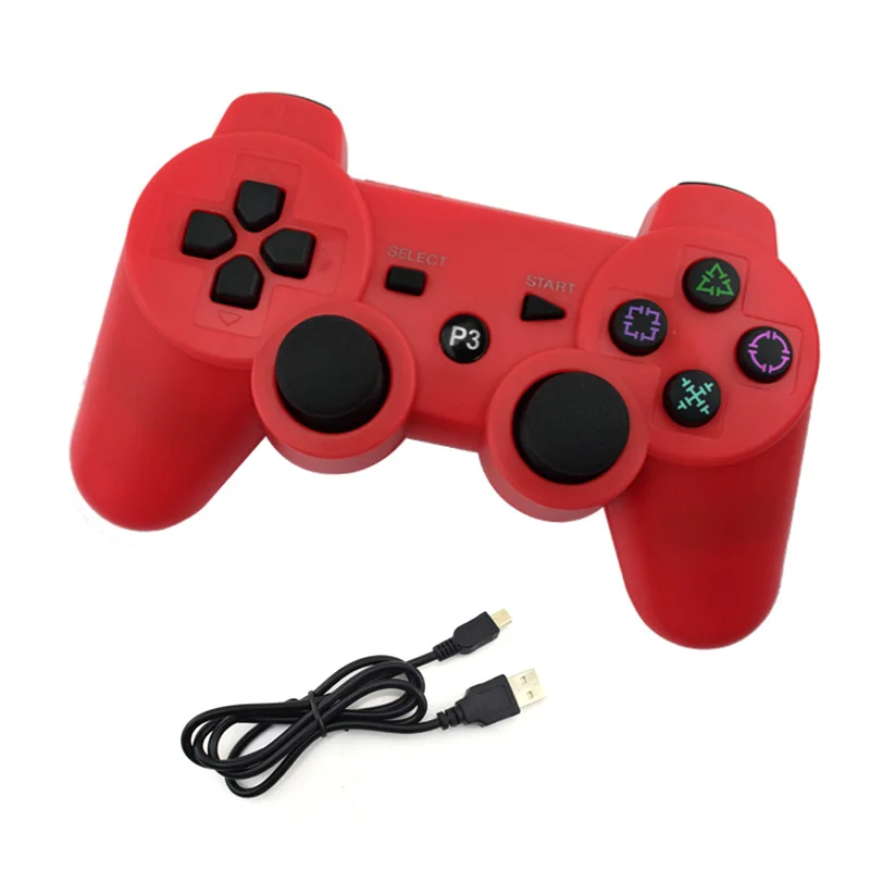 Курки для телефона switch controller игровые телефоны game pad playstation classic игровая приставка pro controler switch джостик для playstation 3 джостик для телефона джойстик триггеры приставка игровая геймпад для - Цвет: red