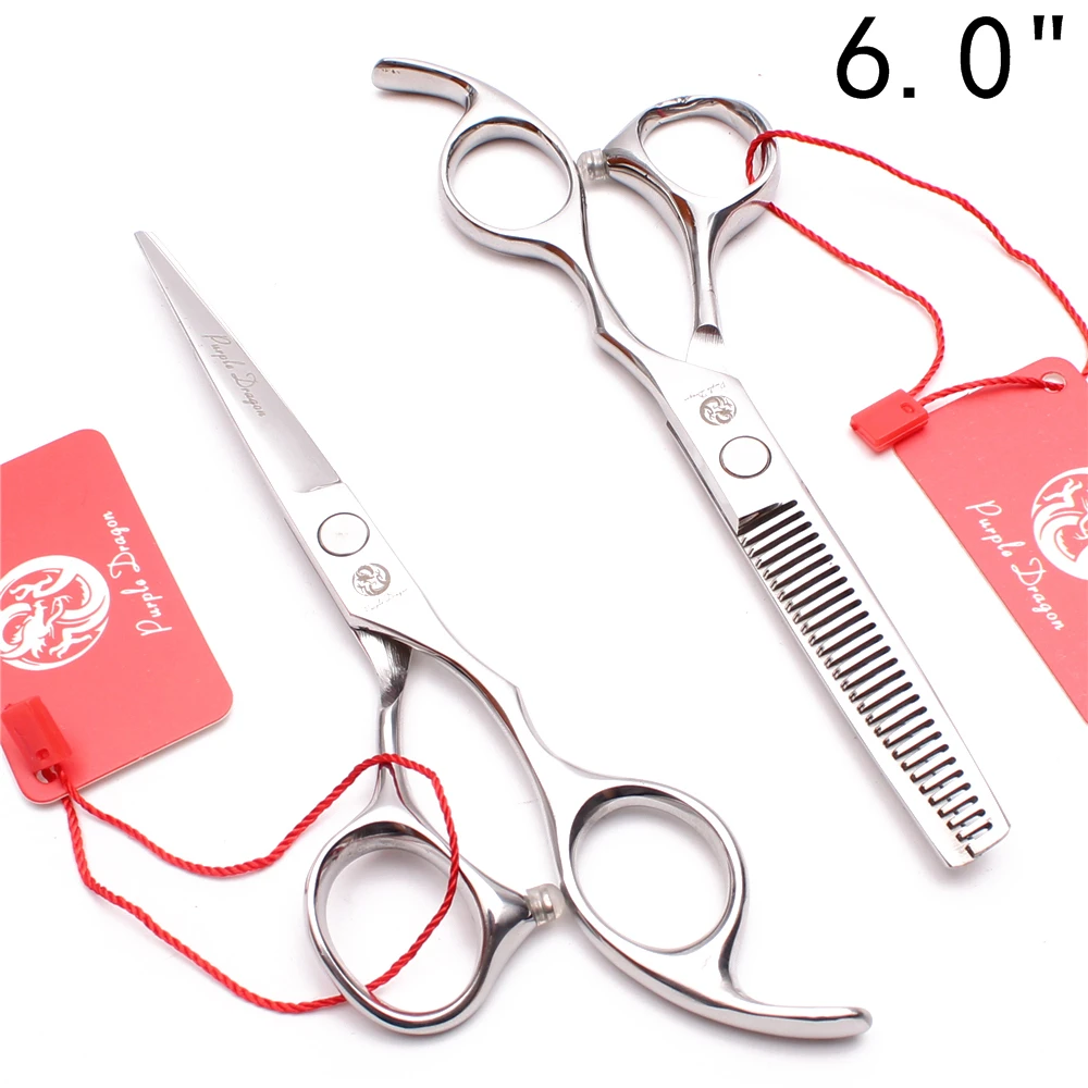Dog Grooming Scissors Purple Dragon Dog Grooming Scissors 5"-8" Japan 440C Animal Straight Scissors Pet Thinninng Shears Z1006